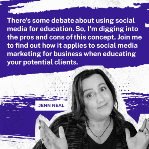 Jenn Neal on using social media for education.