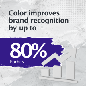 Color improves brand recognition by up to 80% (Forbes)  - Our rebranding Strategy with Jenn Neal