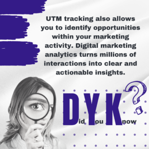 Allows you to identify opportunities within your marketing activity. Digital marketing analytics turns millions of interactions into clear and actionable insights. 